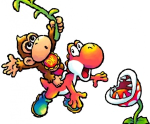 Yoshis Island DS Baby Donkey Kong