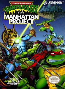 Teenage Mutant Ninja Turtles III The Manhattan Project Cover