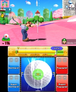 Mario Golf World Tour Manual Mode