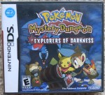 Pokemon Mystery Dungeon Explorers of Darkness Cover