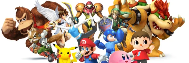 Super Smash Bros 3DS Banner