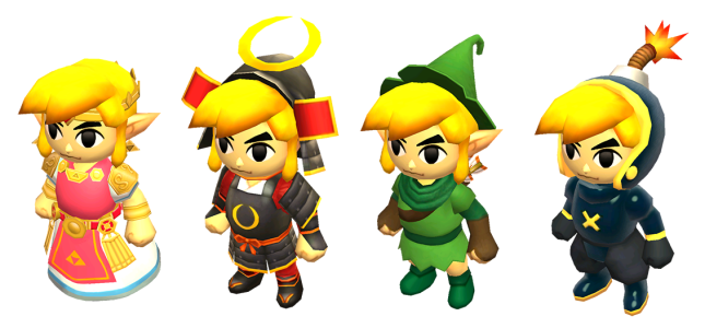 Triforce Heroes Outfits