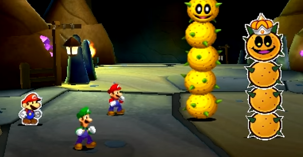 Mario and Luigi Paper Jam Mega Pokey